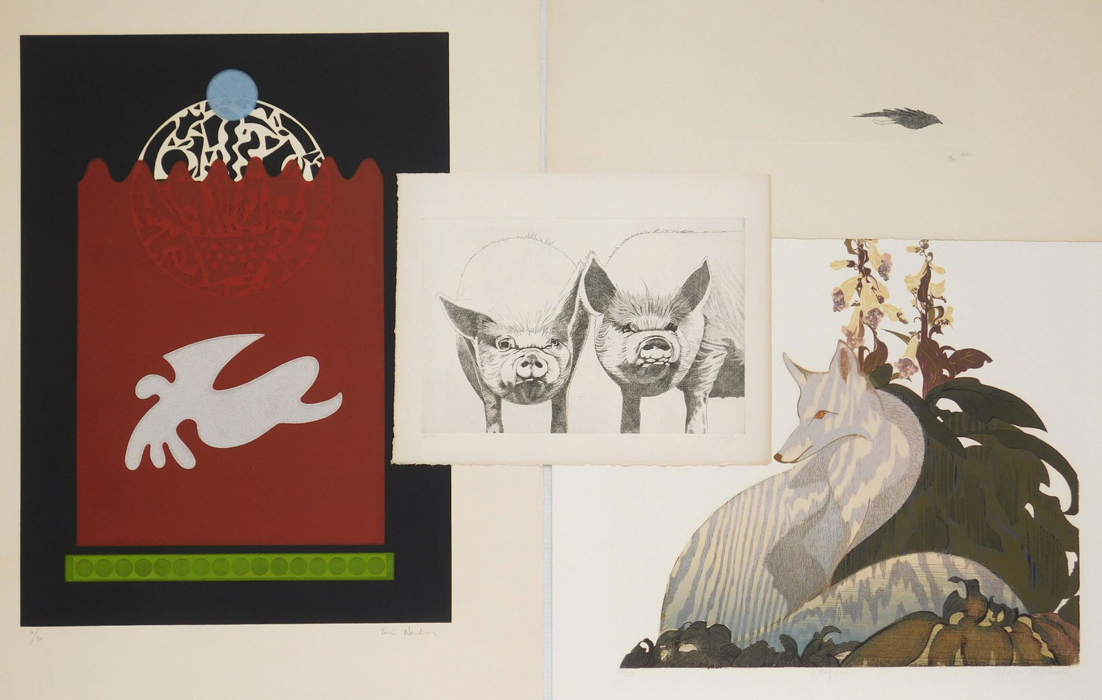 4 Contemporary prints (1 of 10)