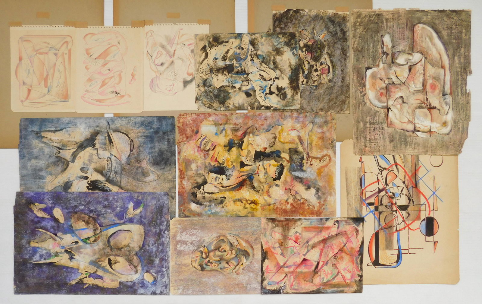 20th c. American School watercolors (1 of 6)