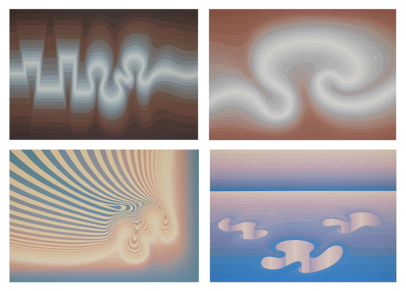 4 Roy Ahlgren silkscreens (1 of 6)