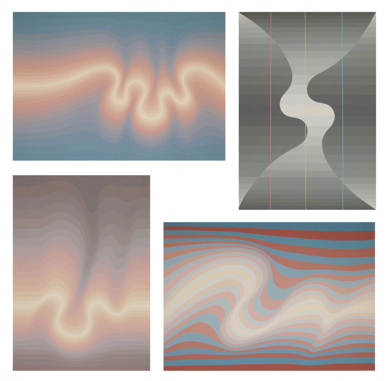 4 Roy Ahlgren silkscreens (1 of 8)