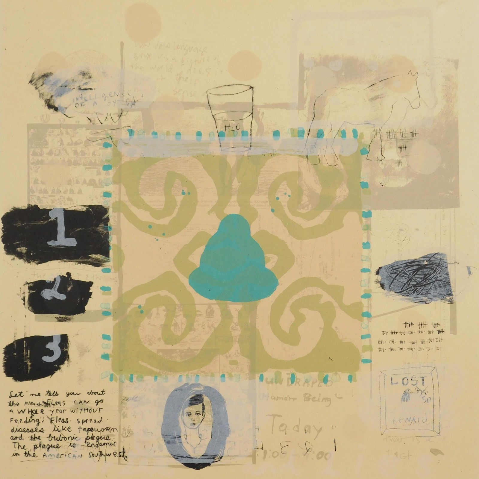 Squeak Carnwath lithograph (1 of 5)