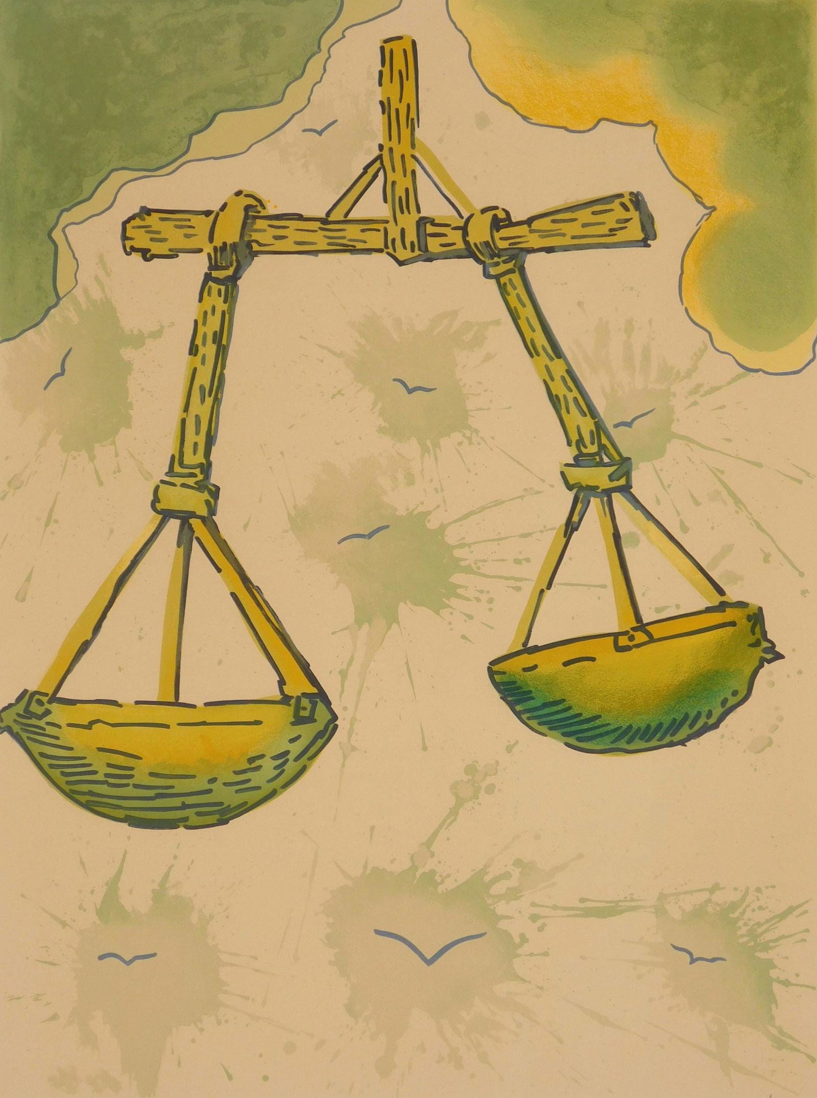 Salvador Dali lithograph (1 of 5)