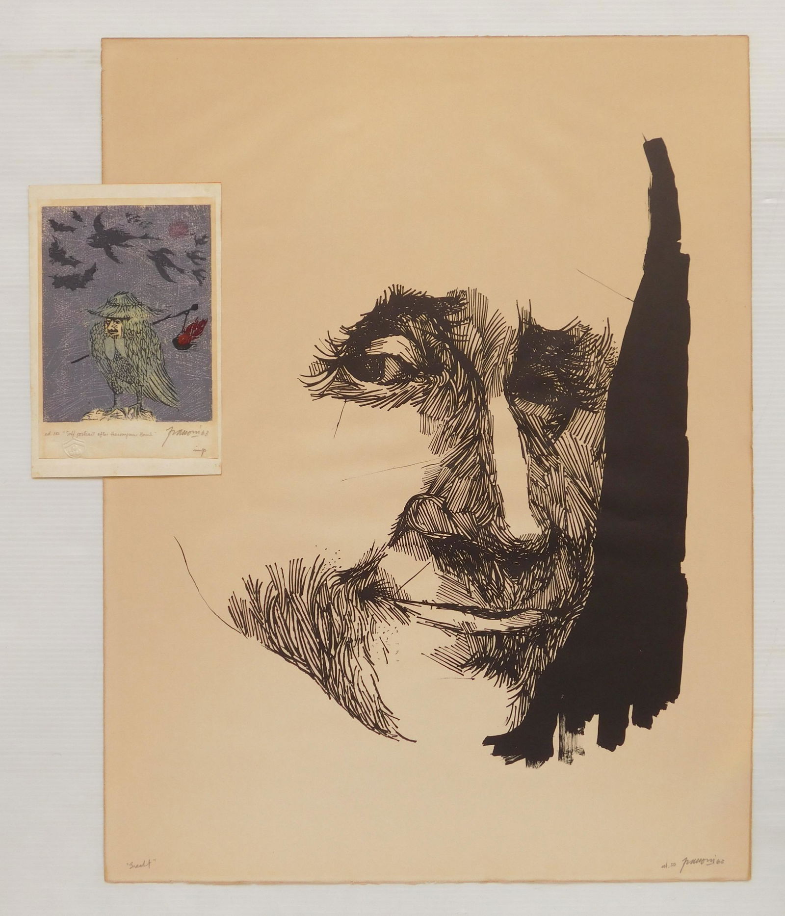 2 Antonio Frasconi woodcuts (1 of 5)