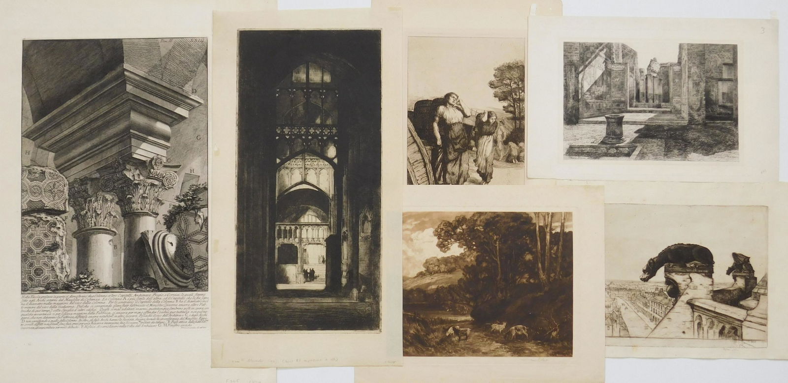 6 European etchings (1 of 6)