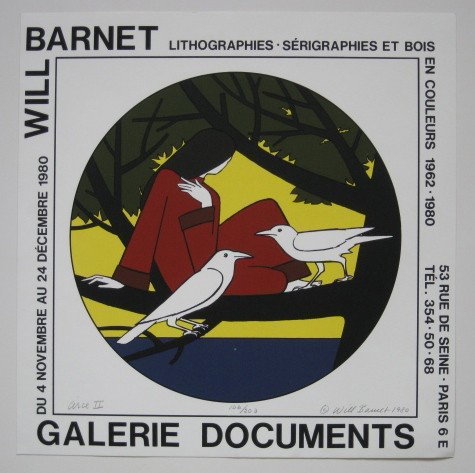 Will Barnet silkscreen - 2