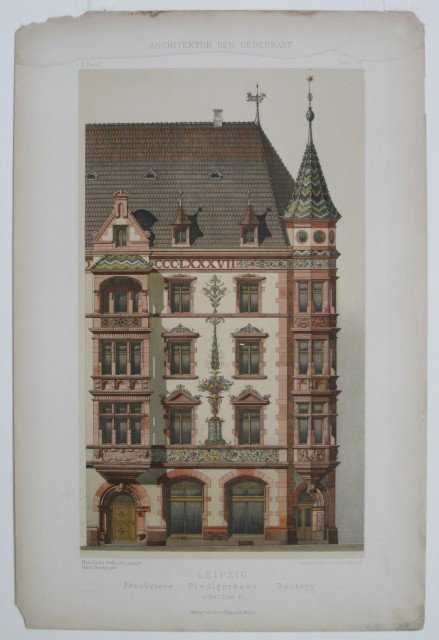 after A. Von Ernst Wasmuth chromolithographs - 4