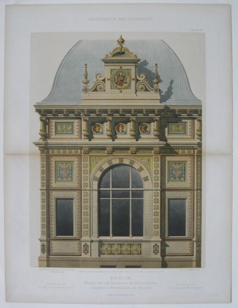 after A. Von Ernst Wasmuth chromolithographs - 8