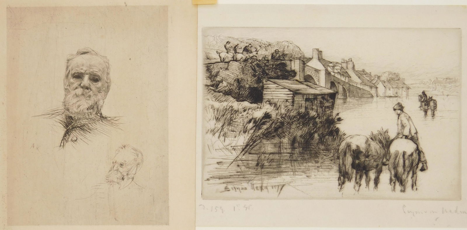 Sir Francis S. Haden drypoint (1 of 8)