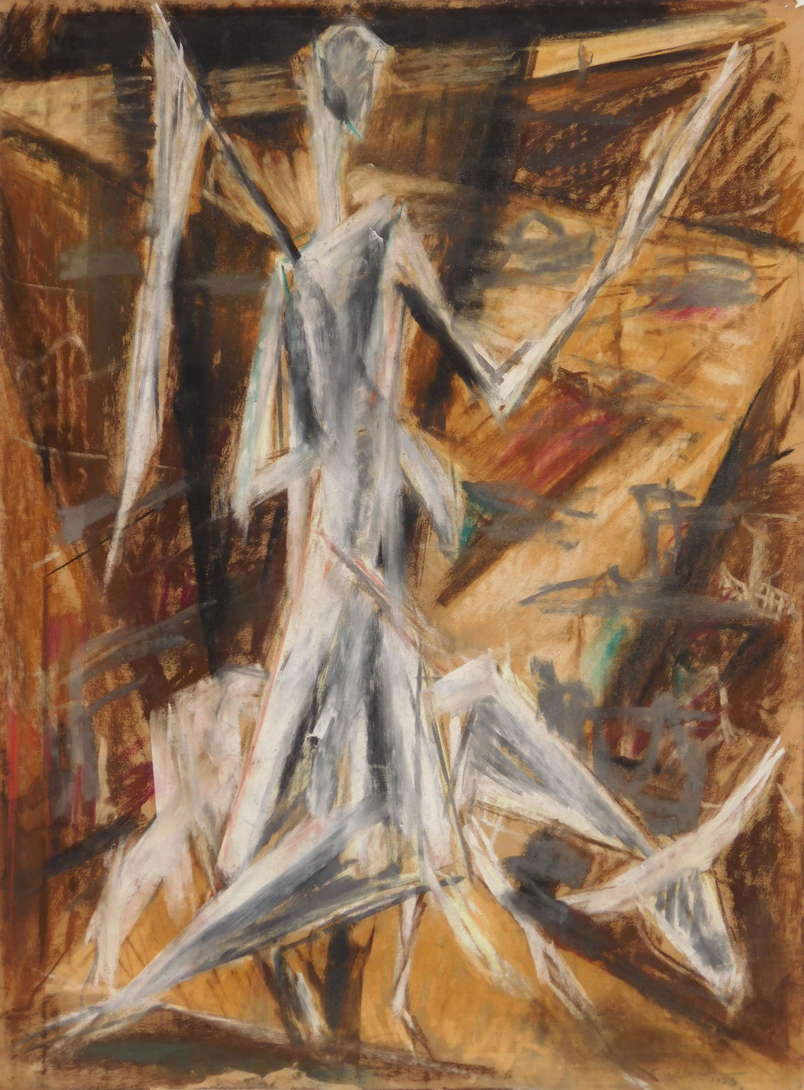 Isaac Friedlander pastel (1 of 4)