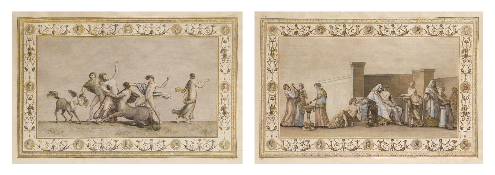 Pair of Classical engravings (1 of 7)