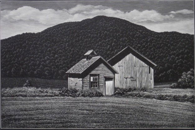 Asa Cheffetz wood engravings: Asa Cheffetz- ''Savonarola'' (Springfield 39); ''Two Old Timers'' (S. 82)- 2 wood engravings, ca. 1932, 1947, both signed in pencil, very good condition. 8 3/4 x 5 7/8''; 6 x 9''