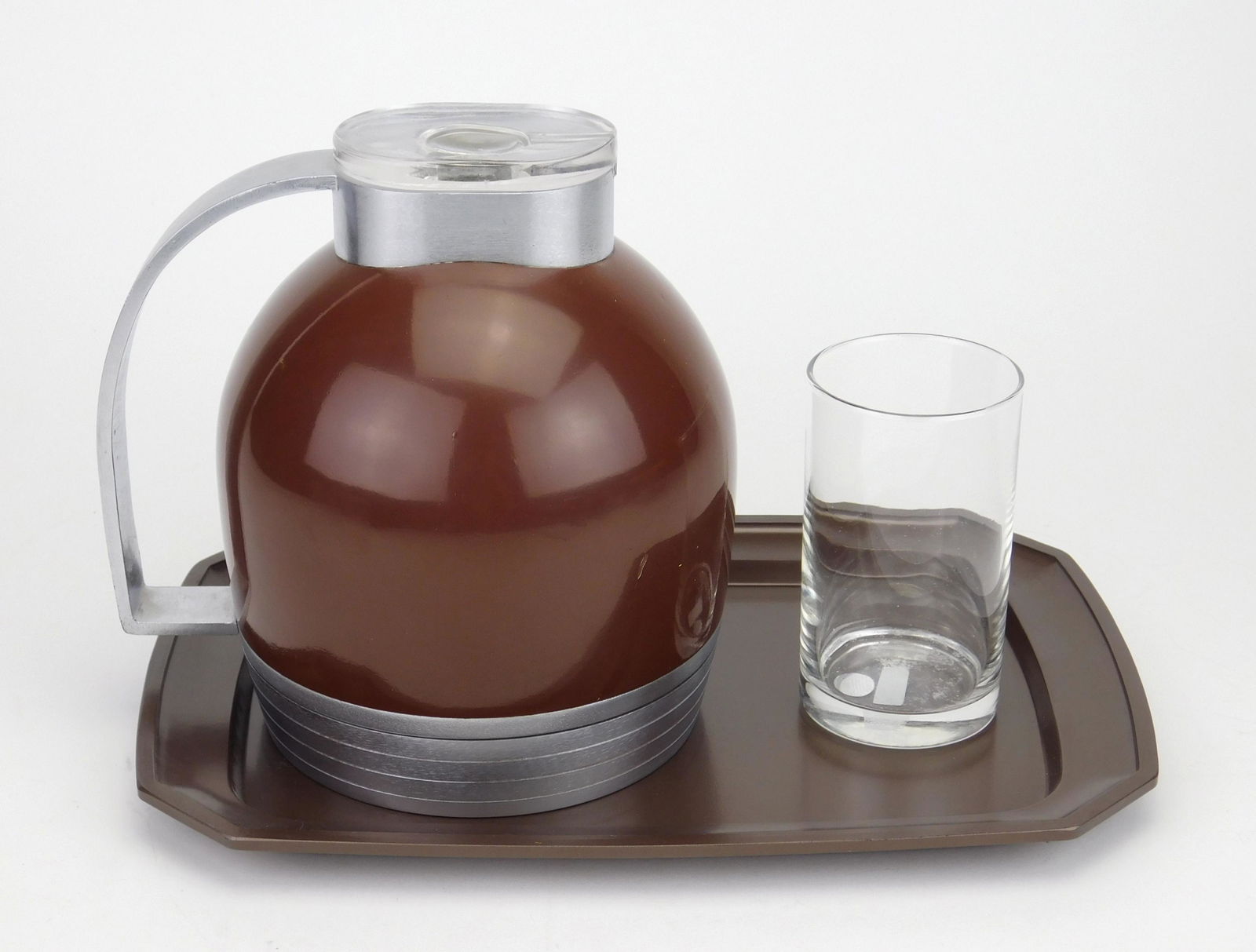 Thermos Bottle company pitcher, tray and glass (1 of 7)