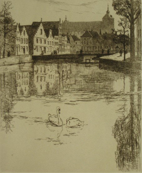 Frank Armington etching