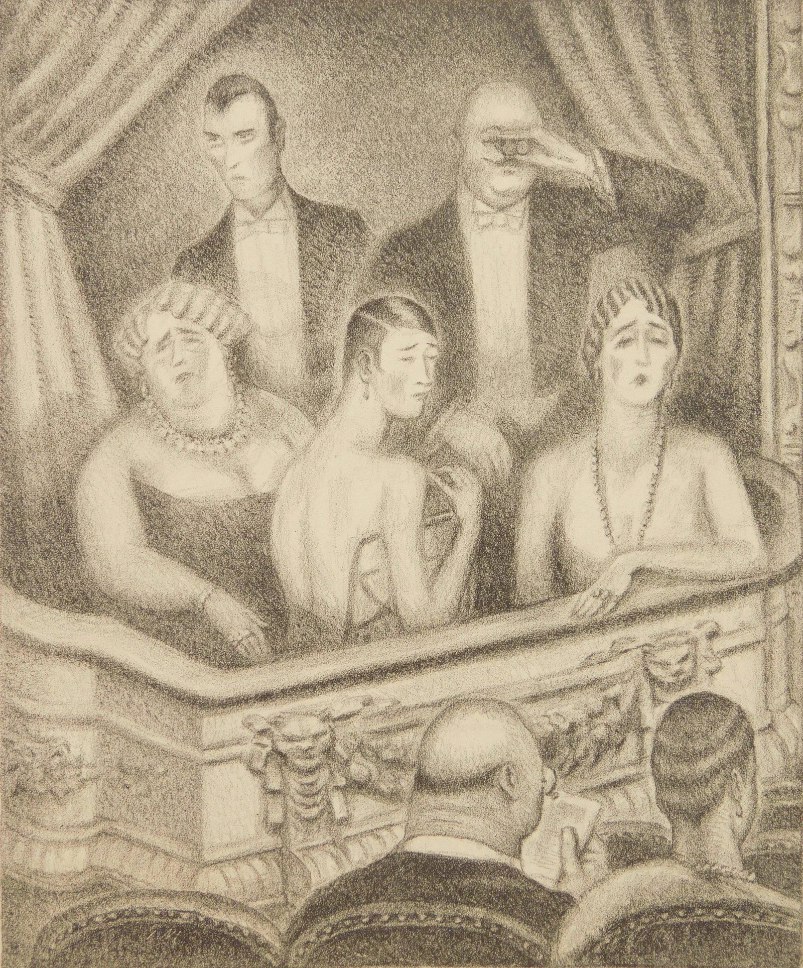 Julius Bloch lithograph (1 of 4)