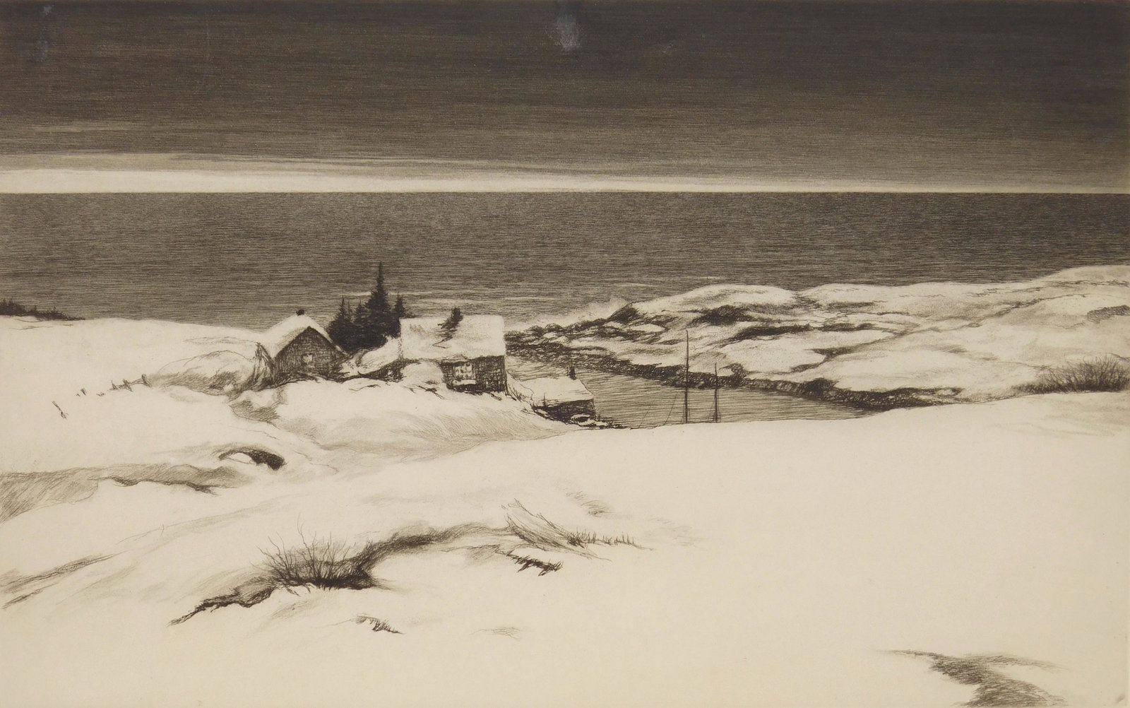 Kerr Eby etching (1 of 6)