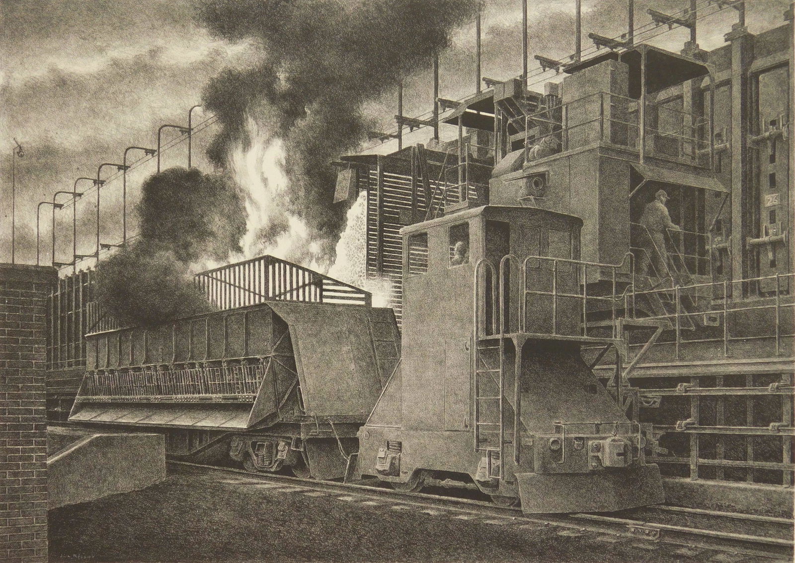 Jackson Lee Nesbitt lithograph (1 of 4)