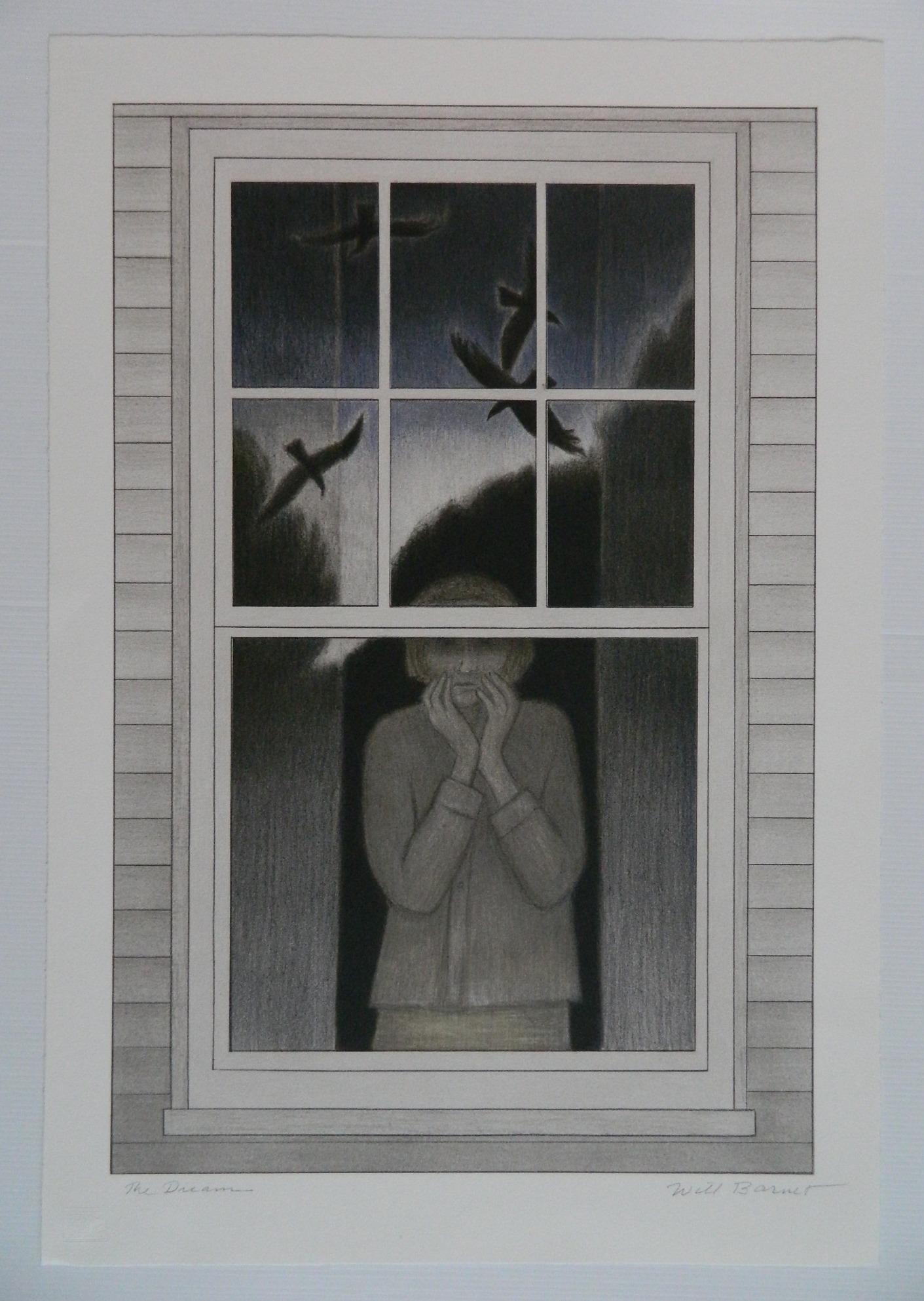 Will Barnet lithograph (1 of 4)