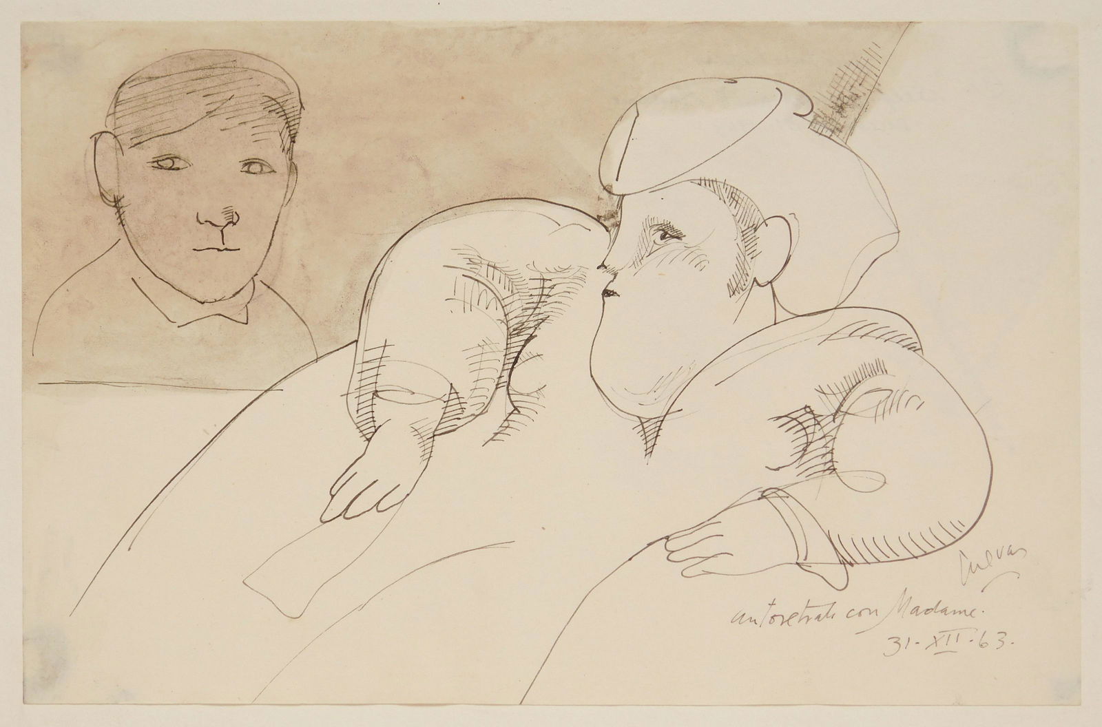 Jose Luis Cuevas mixed media (1 of 4)