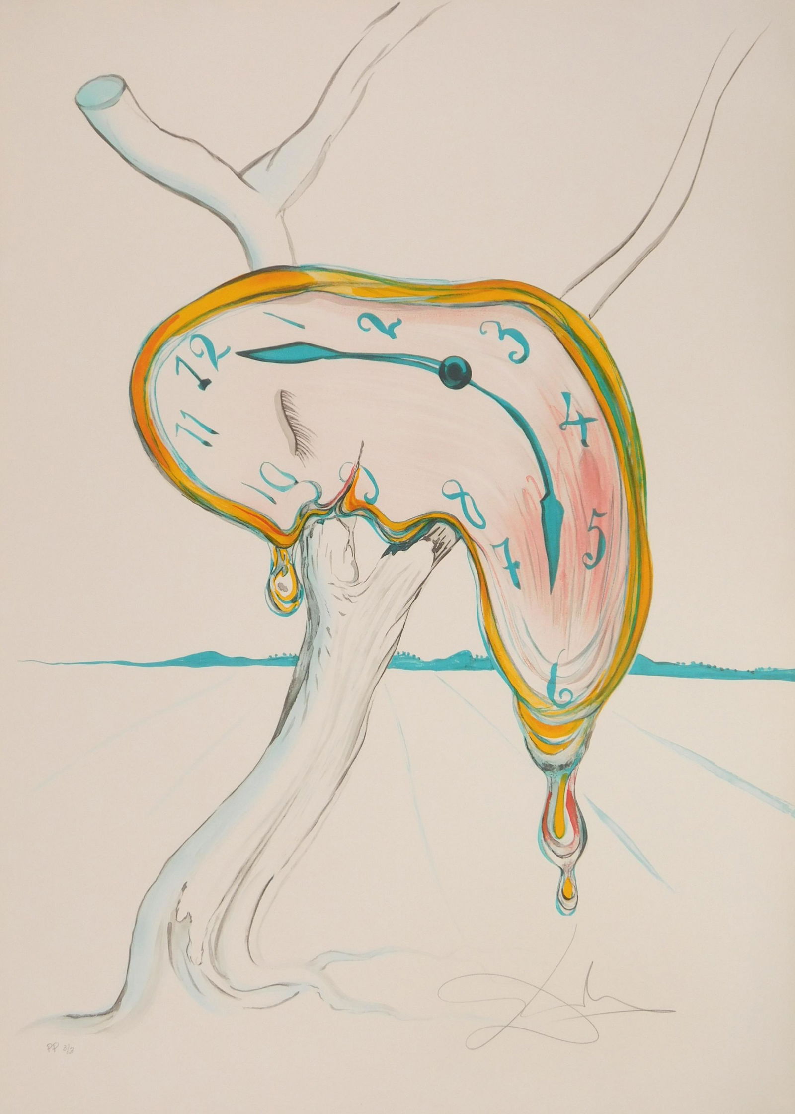 Salvador Dali lithograph (1 of 4)