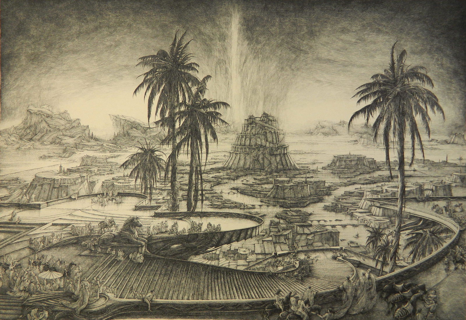 Erik Desmazieres etching (1 of 4)