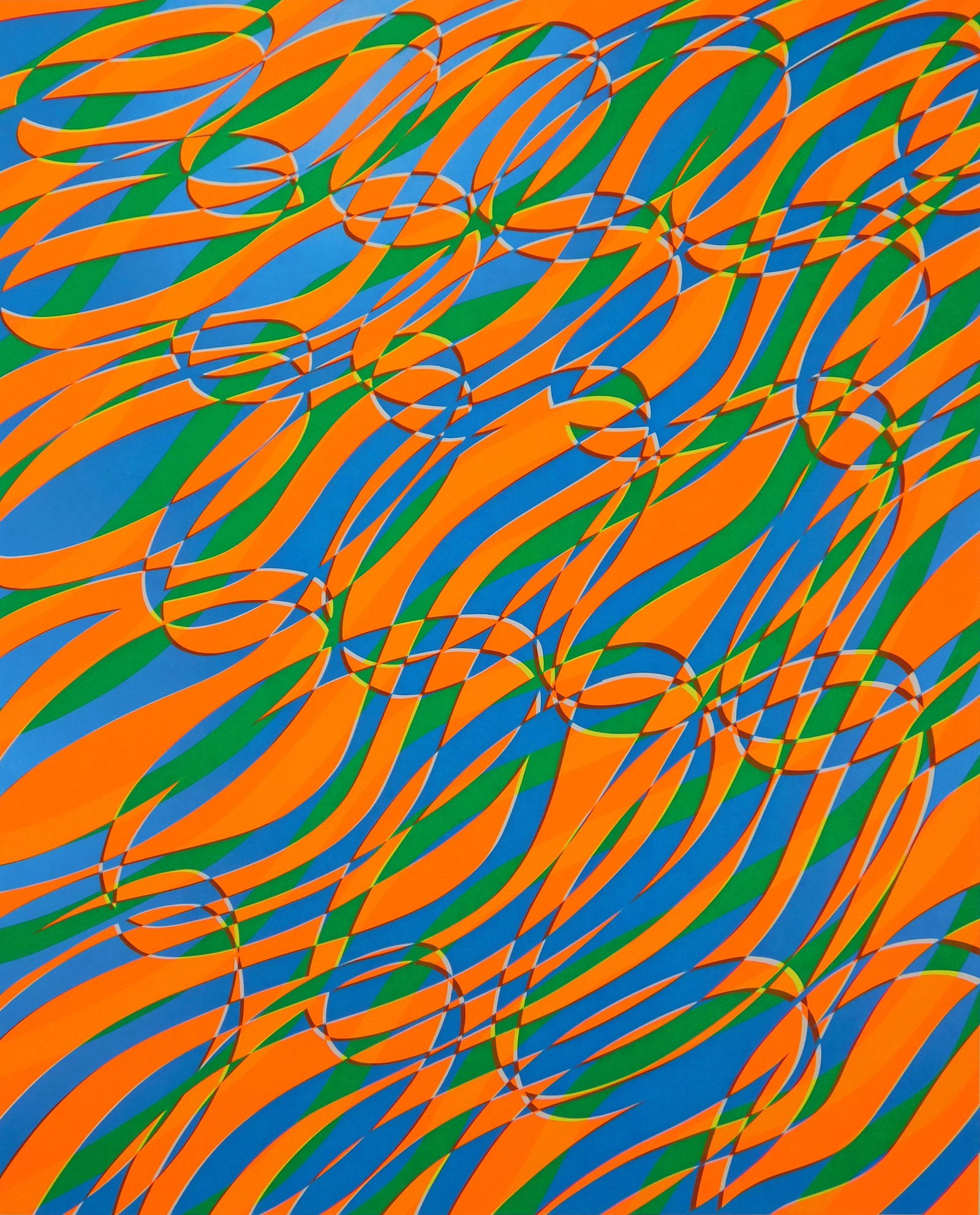 Stanley Hayter silkscreen (1 of 4)