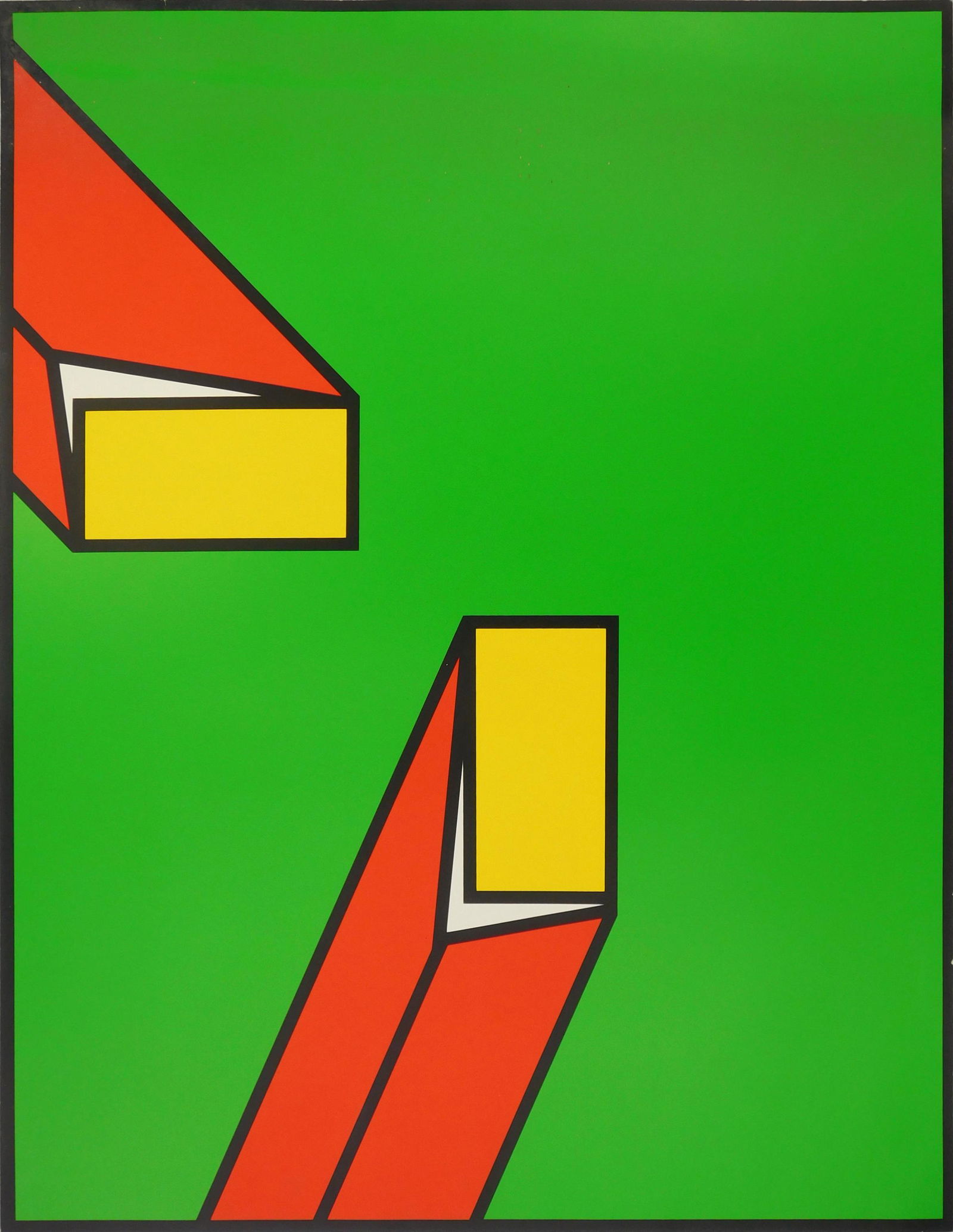 Nicholas Krushenick serigraph (1 of 7)