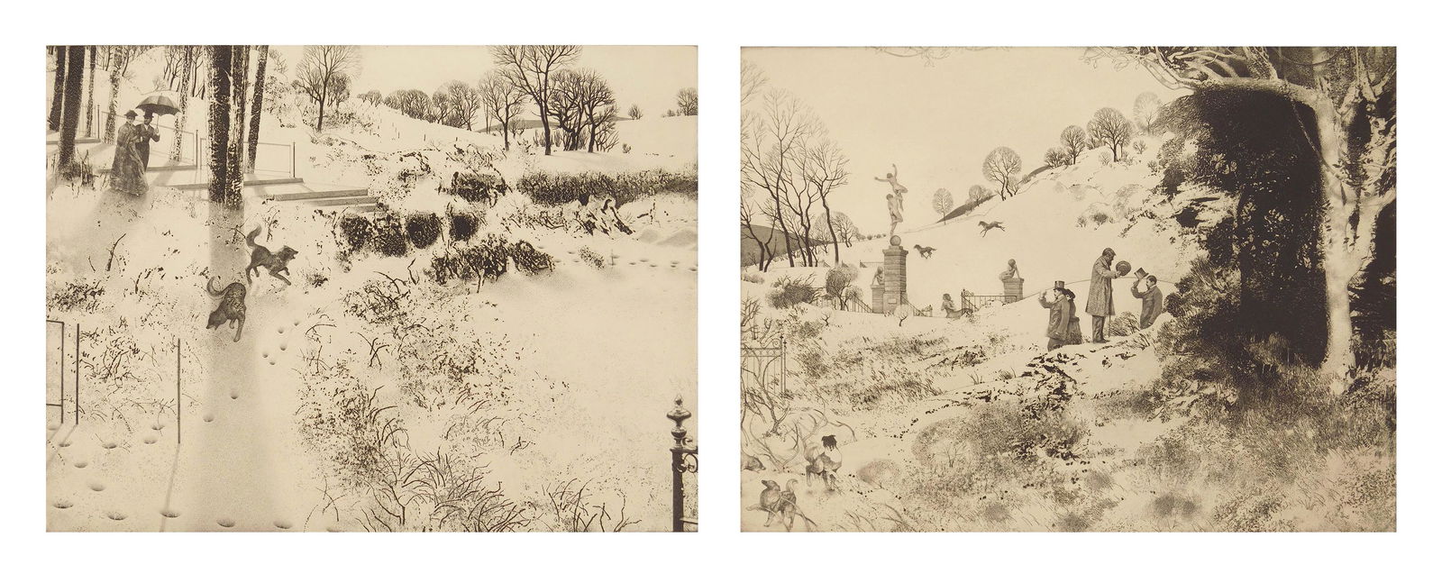 2 Peter Milton engravings (1 of 7)