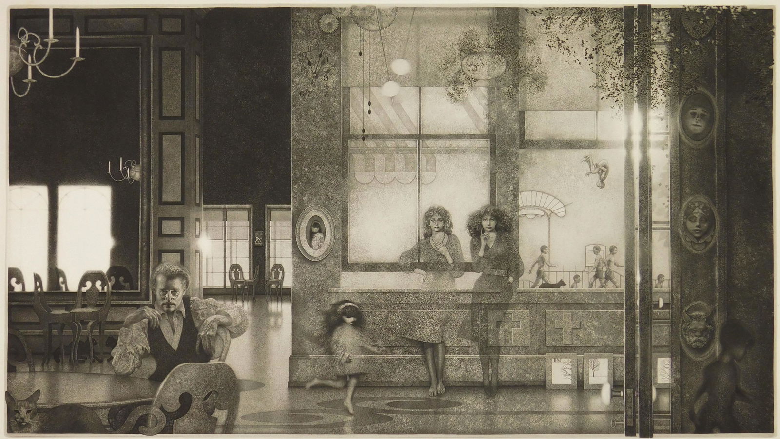 Peter Milton etching (1 of 5)