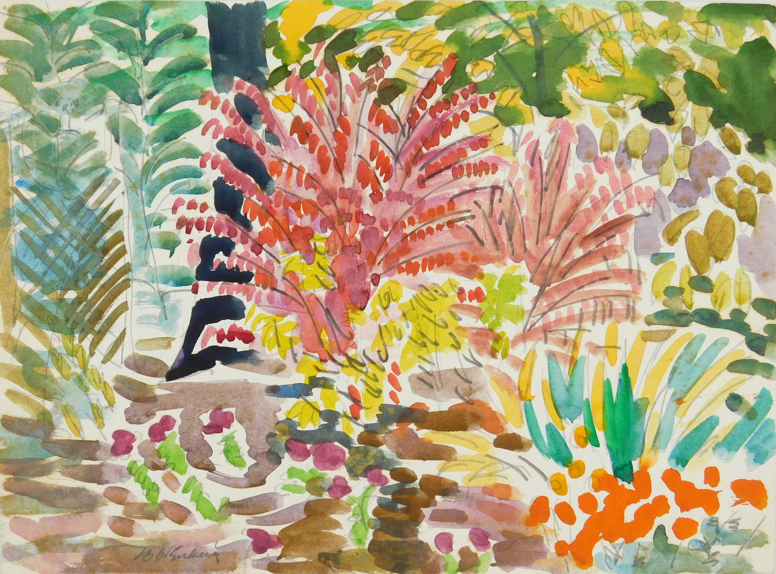 Joseph B. O'Sickey watercolor (1 of 4)