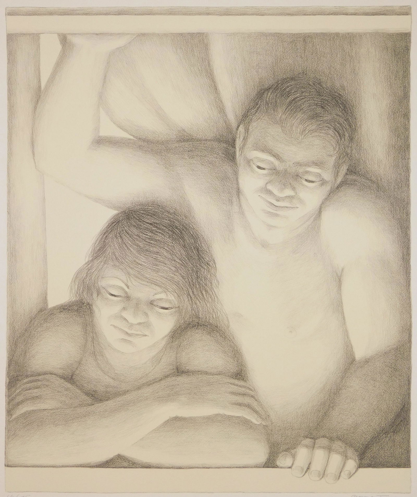 George Tooker lithograph (1 of 4)