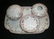 815: 4 piece Nippon porcelain ladies dresser set
