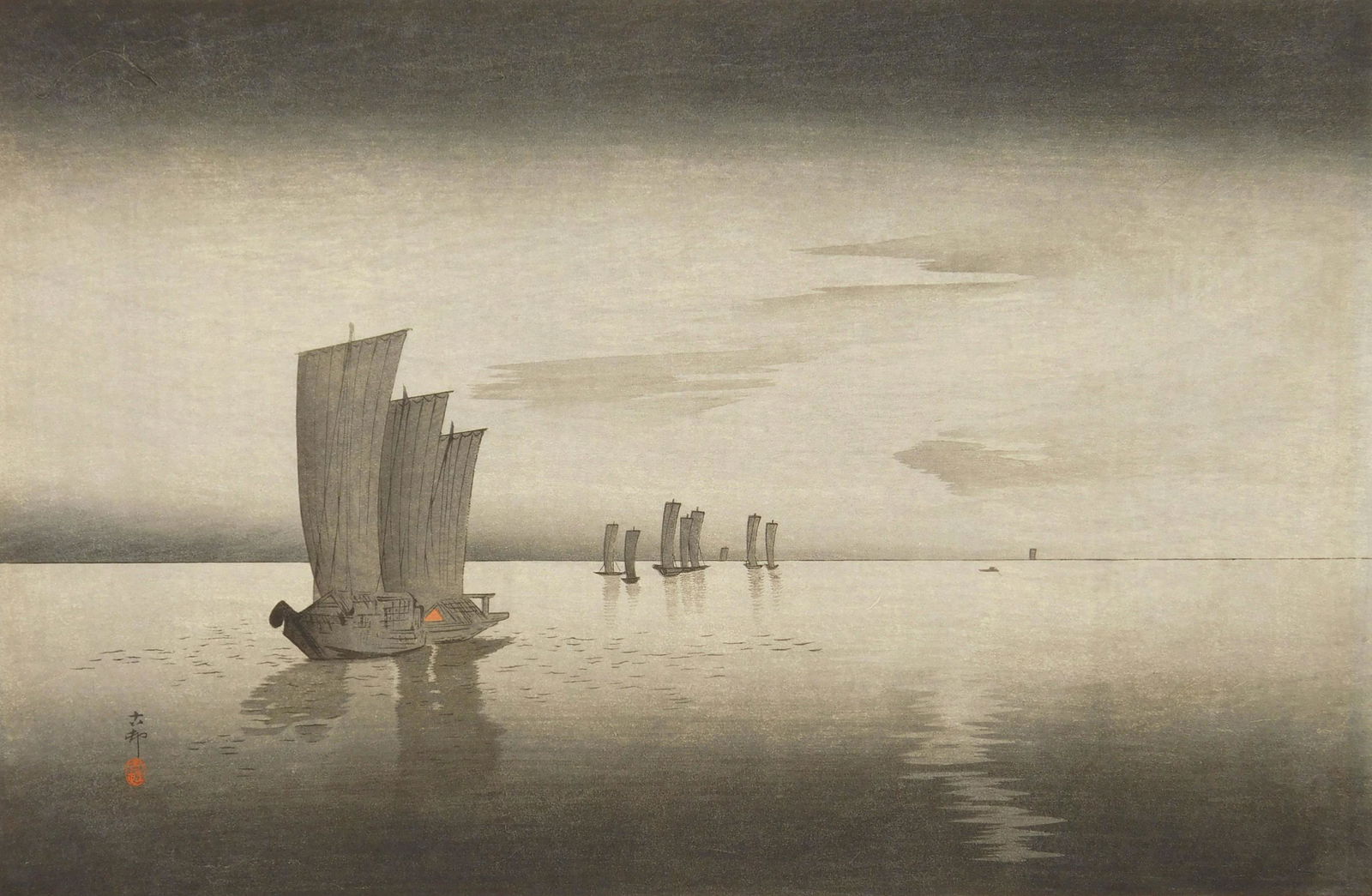 Koson Ohara woodblock (1 of 4)