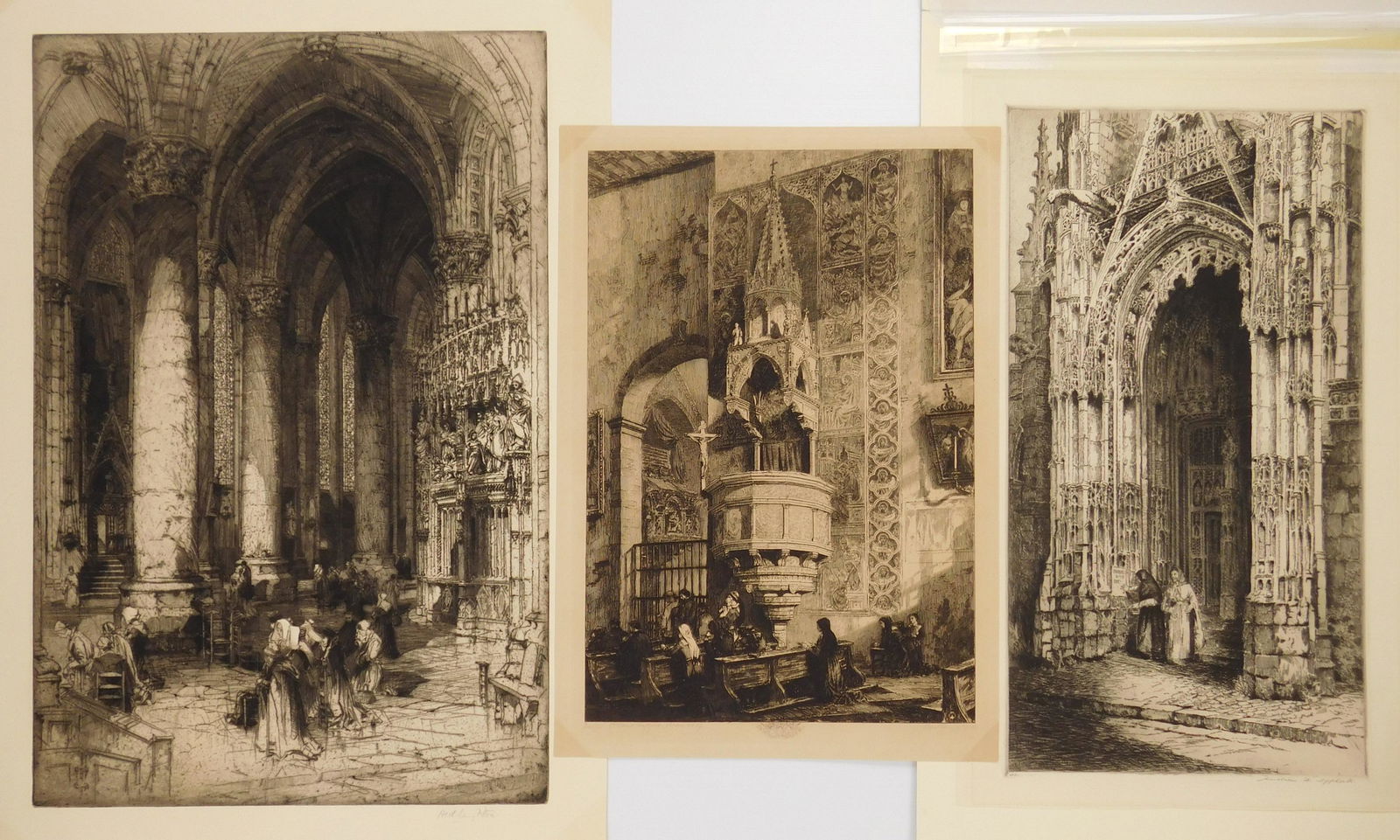 3 European etchings (1 of 14)