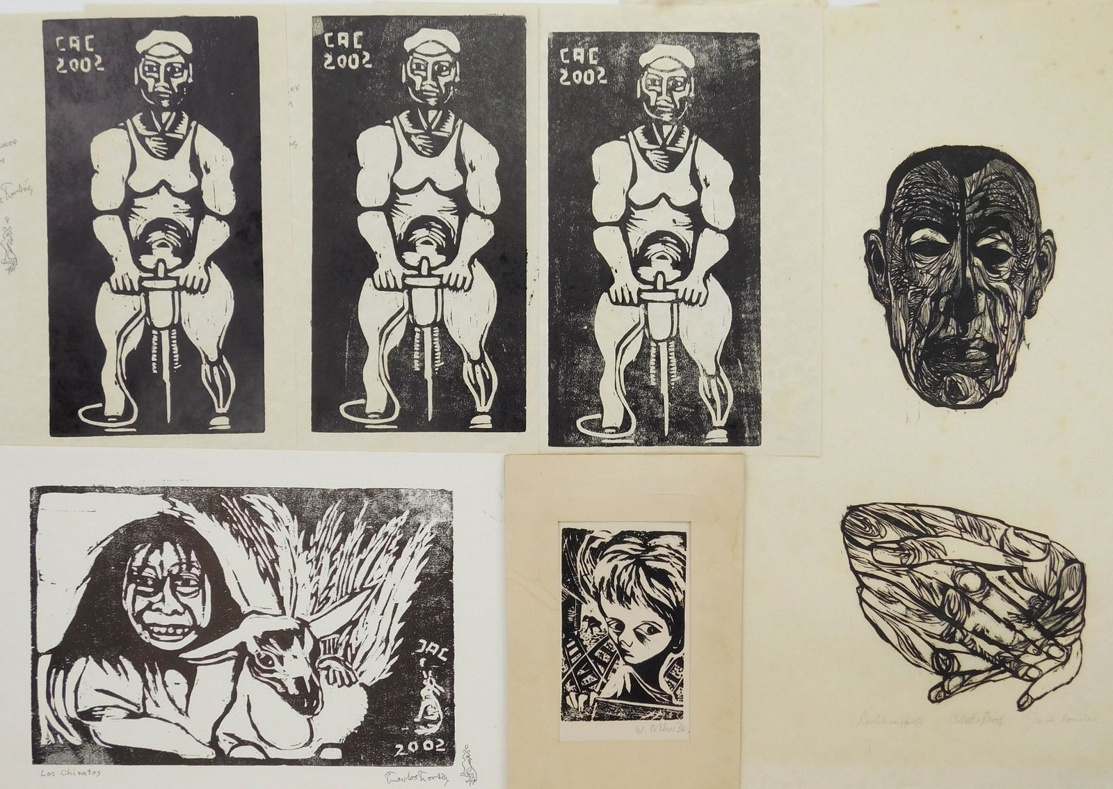 6 Woodcuts (1 of 9)