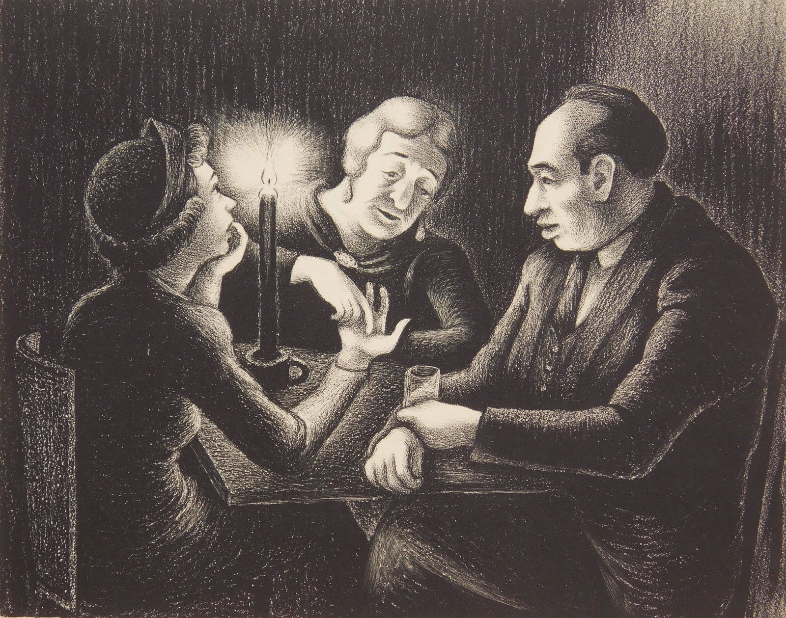 Harold Anchel lithograph (1 of 5)