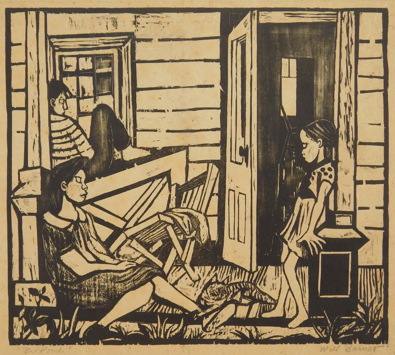 Will Barnet woodcut (1 of 4)