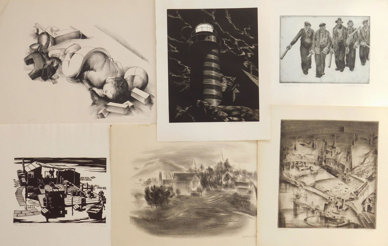 6 Cleveland Print-A-Month publications (1 of 4)