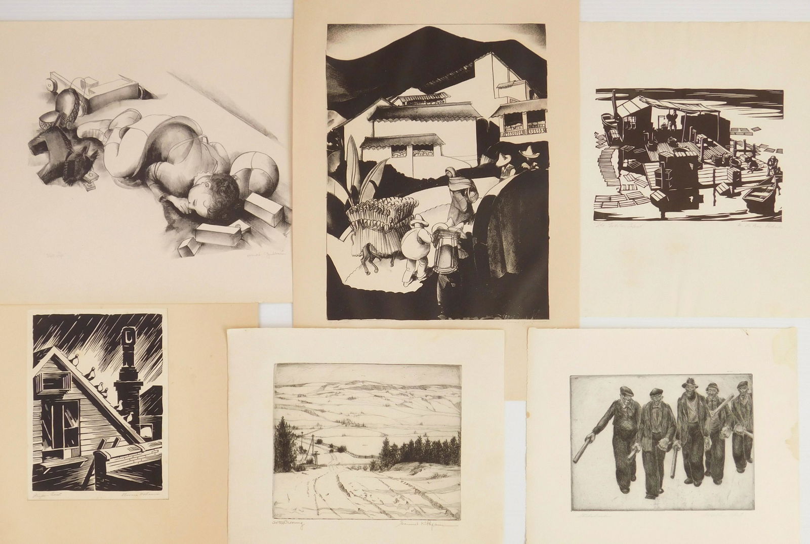 6 Cleveland Print-A-Month publications (1 of 5)