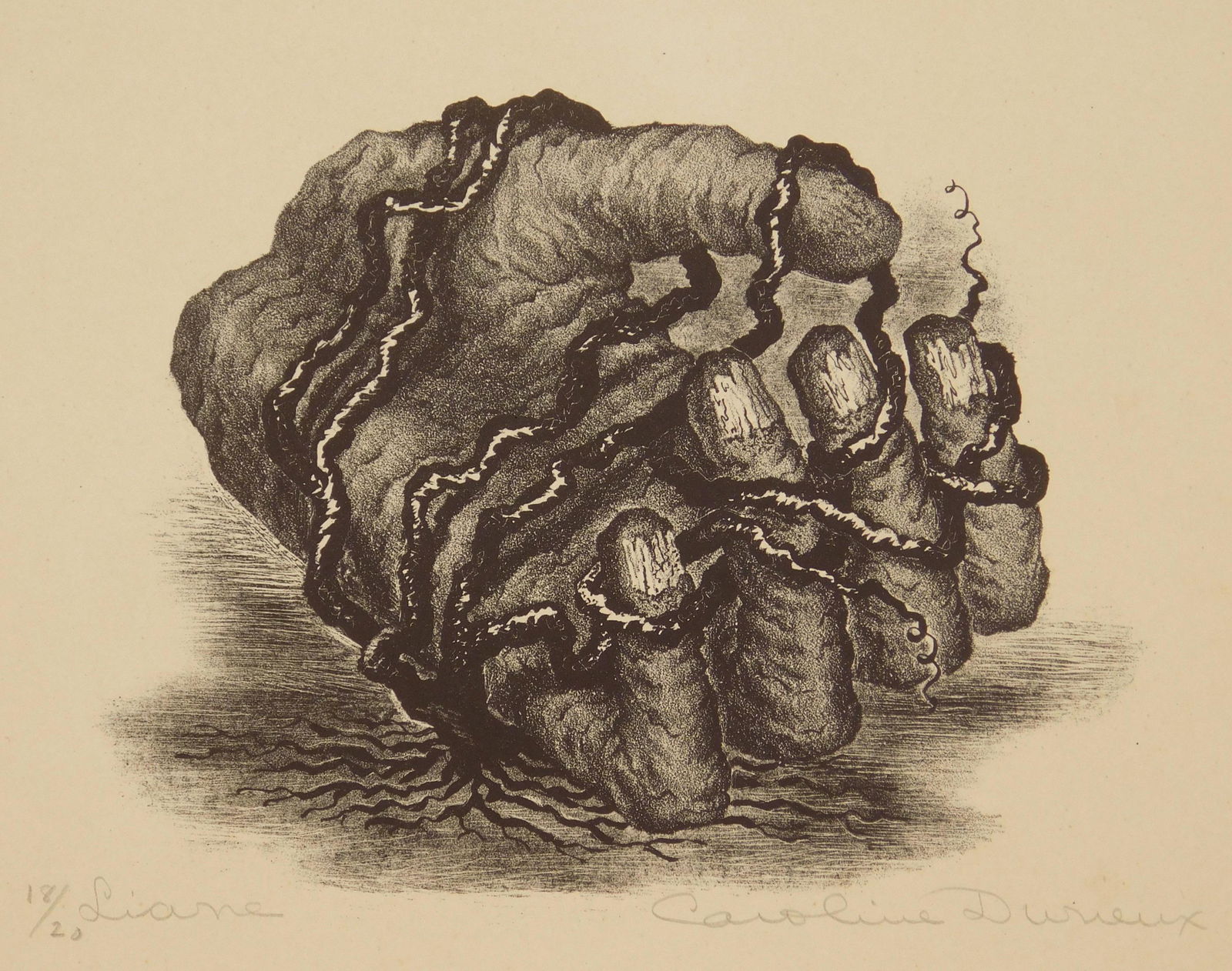 Caroline Durieux lithograph (1 of 4)