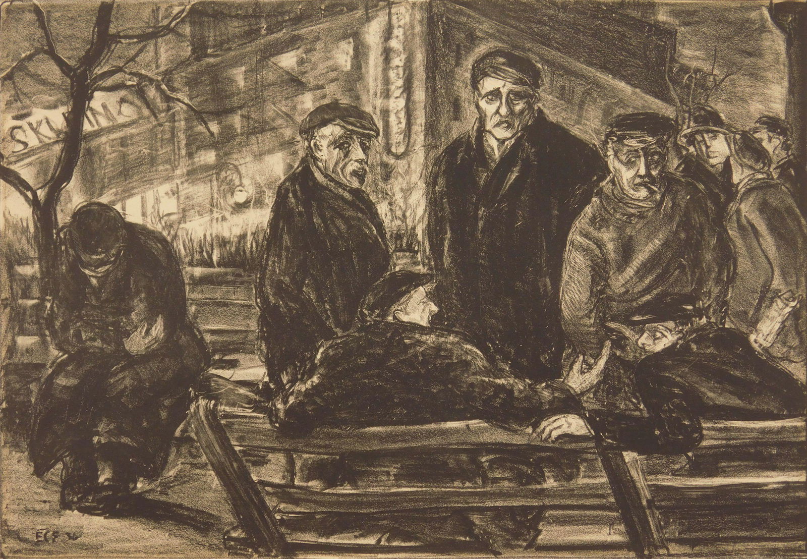 Eugene Fitsch lithograph (1 of 5)