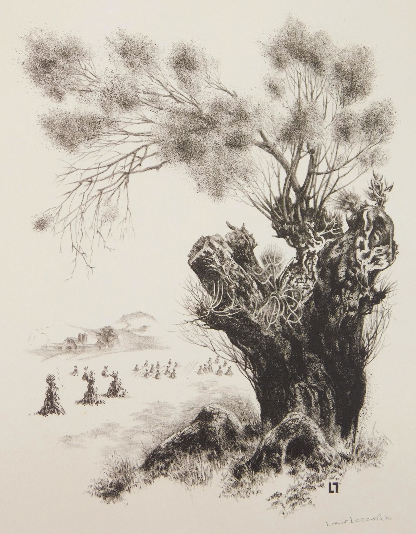 Louis Lozowick lithograph (1 of 4)