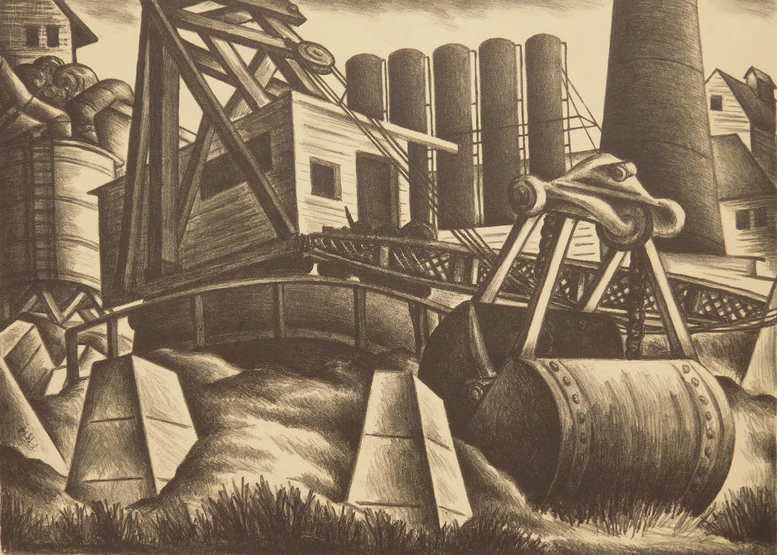 Paul Meltsner lithograph (1 of 6)