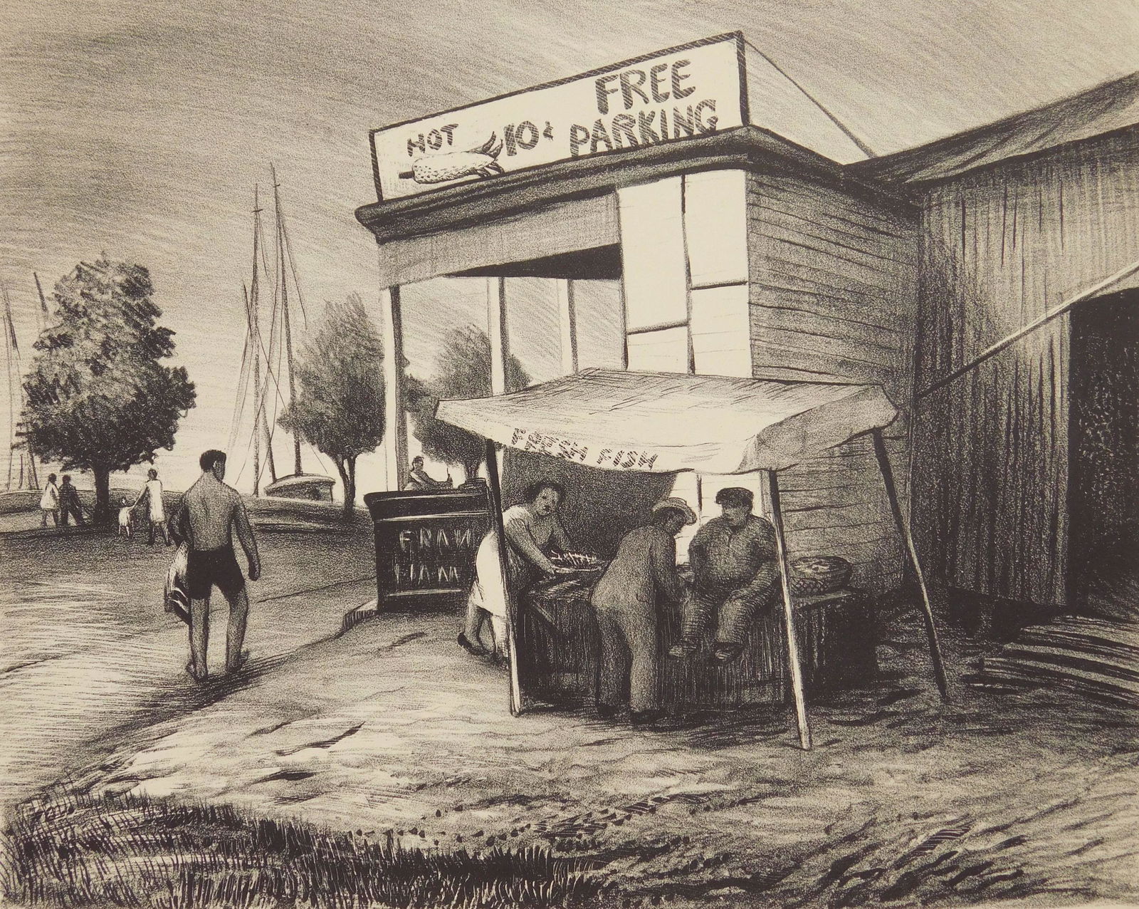 Ann Nooney lithograph (1 of 5)