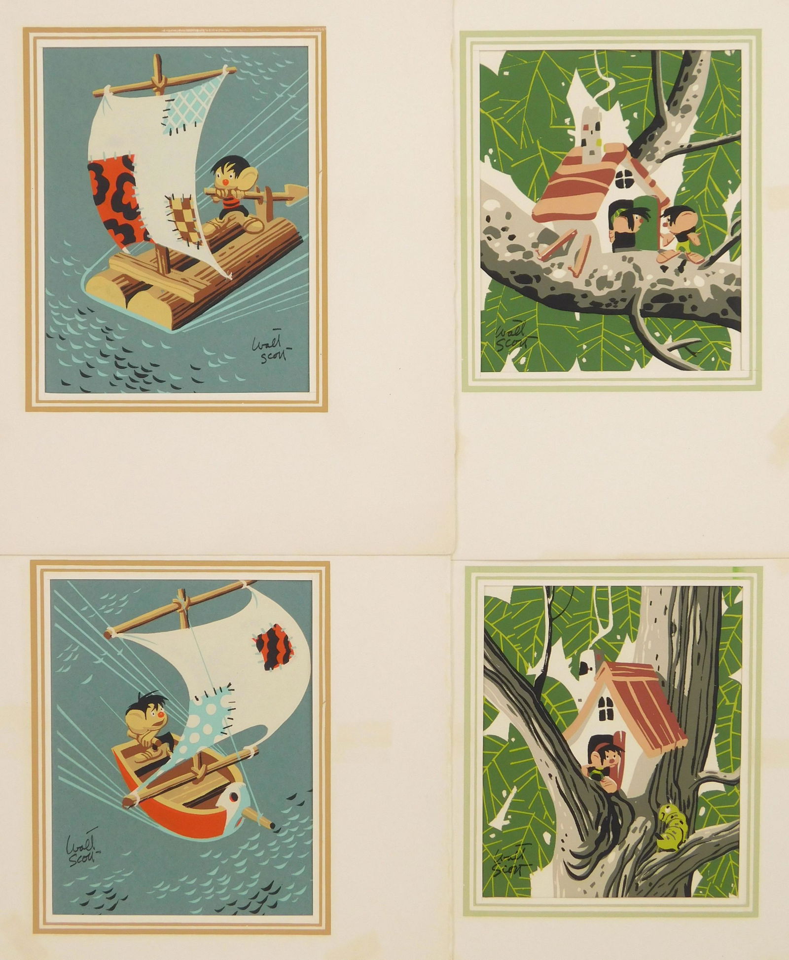 4 Walt Scott silkscreens (1 of 5)