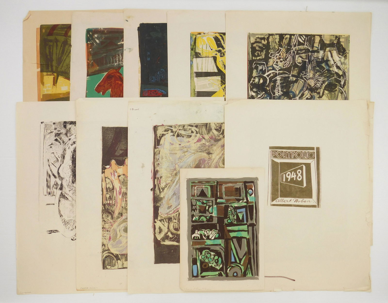 10 Albert Urban silkscreens (1 of 8)