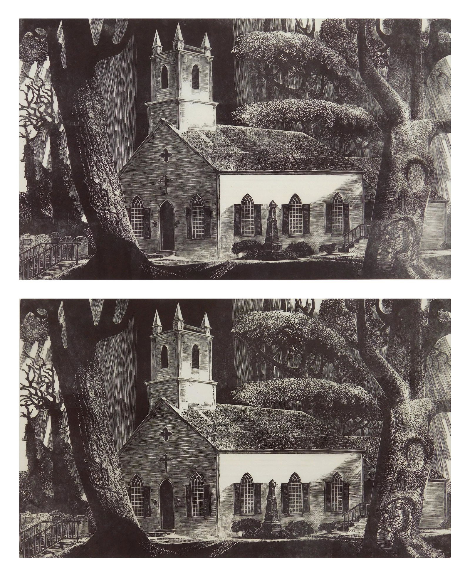 2 Lynd Ward wood engravings (1 of 7)