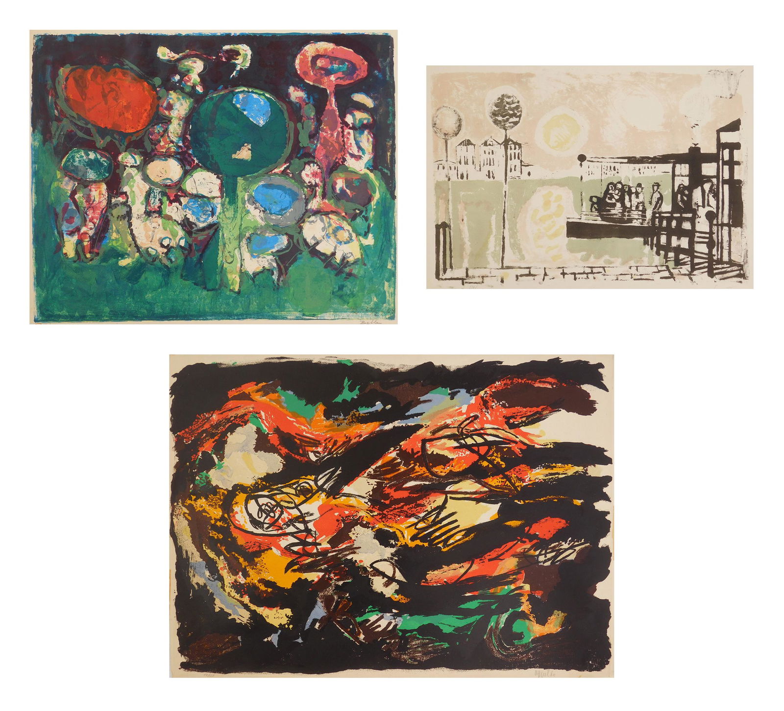 3 Contemporary prints (1 of 10)