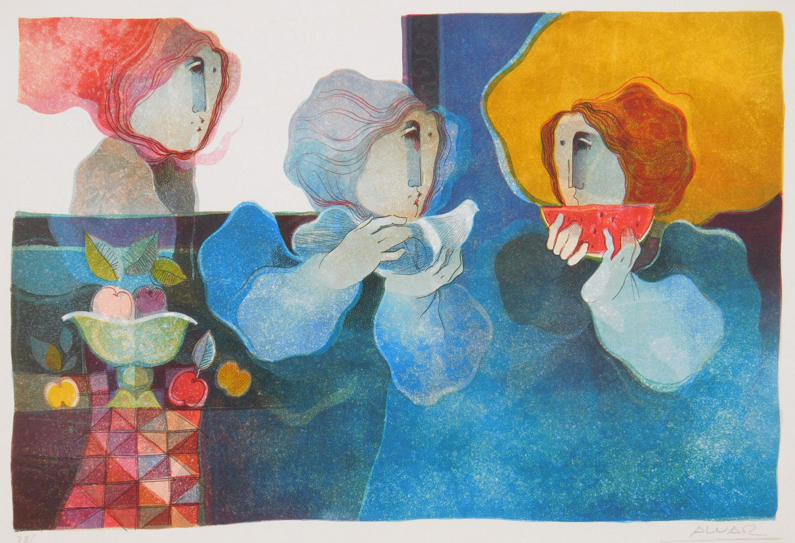 Sunol Alvar lithograph (1 of 4)