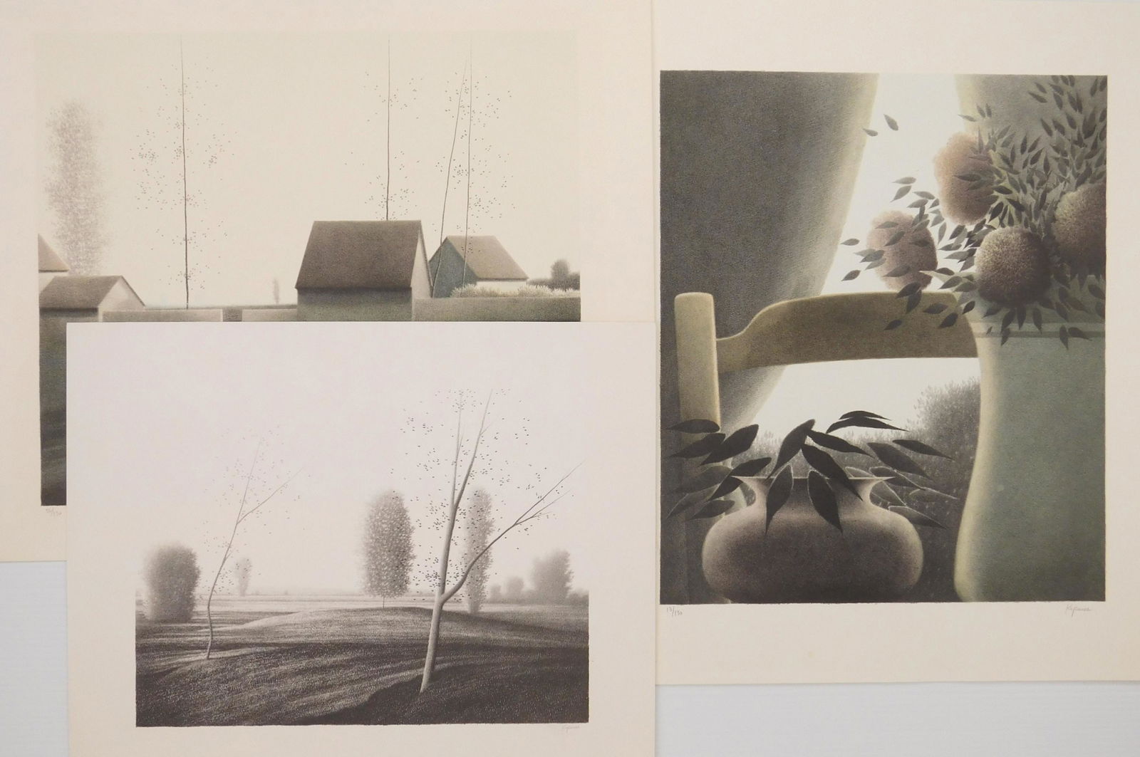 3 Robert Kipniss lithographs (1 of 10)