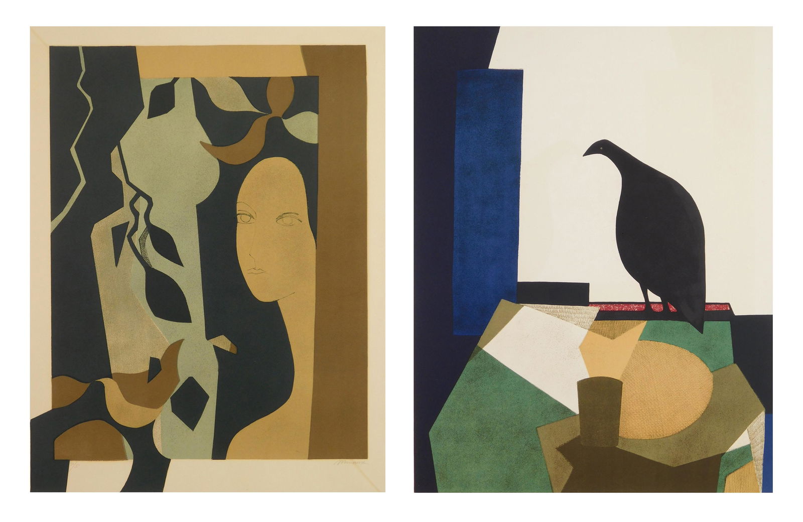 Andre Minaux lithographs (1 of 7)